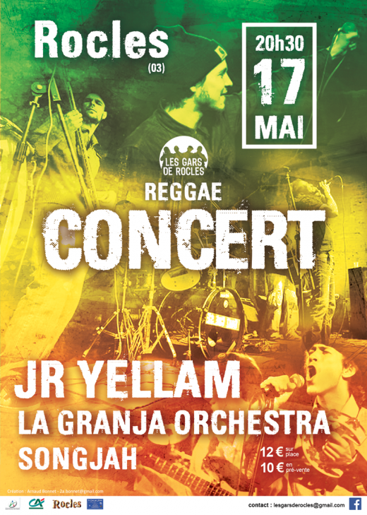 concert reggae rocles