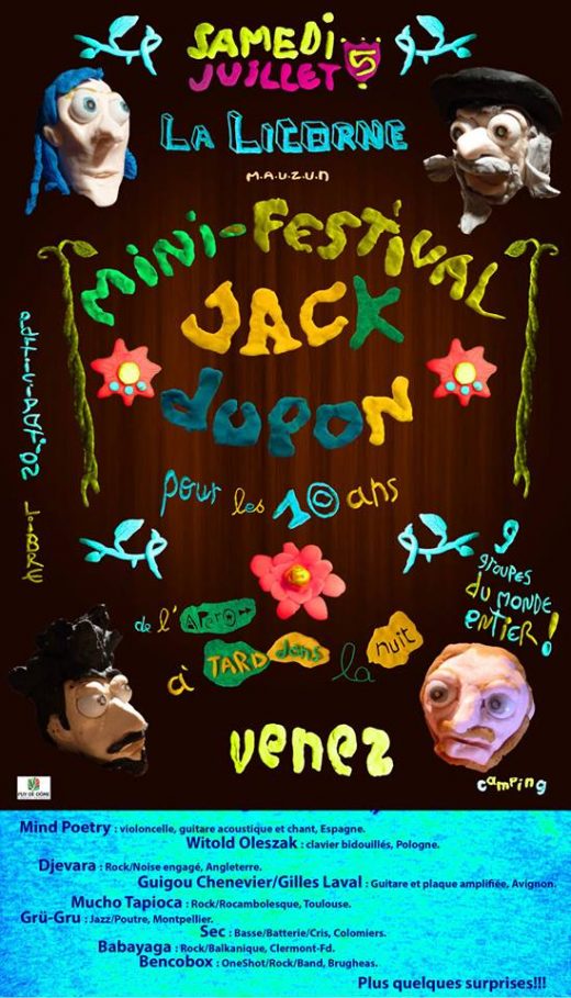 mini festival Jack Dupon