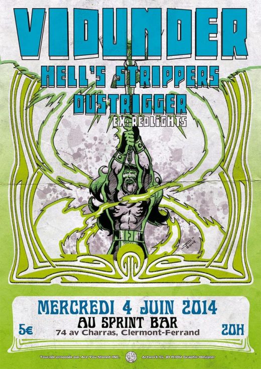 vidunder hell's strippers dustrigger 04 juin sprint bar clermont ferrand