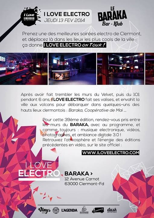 I love electro Baraka